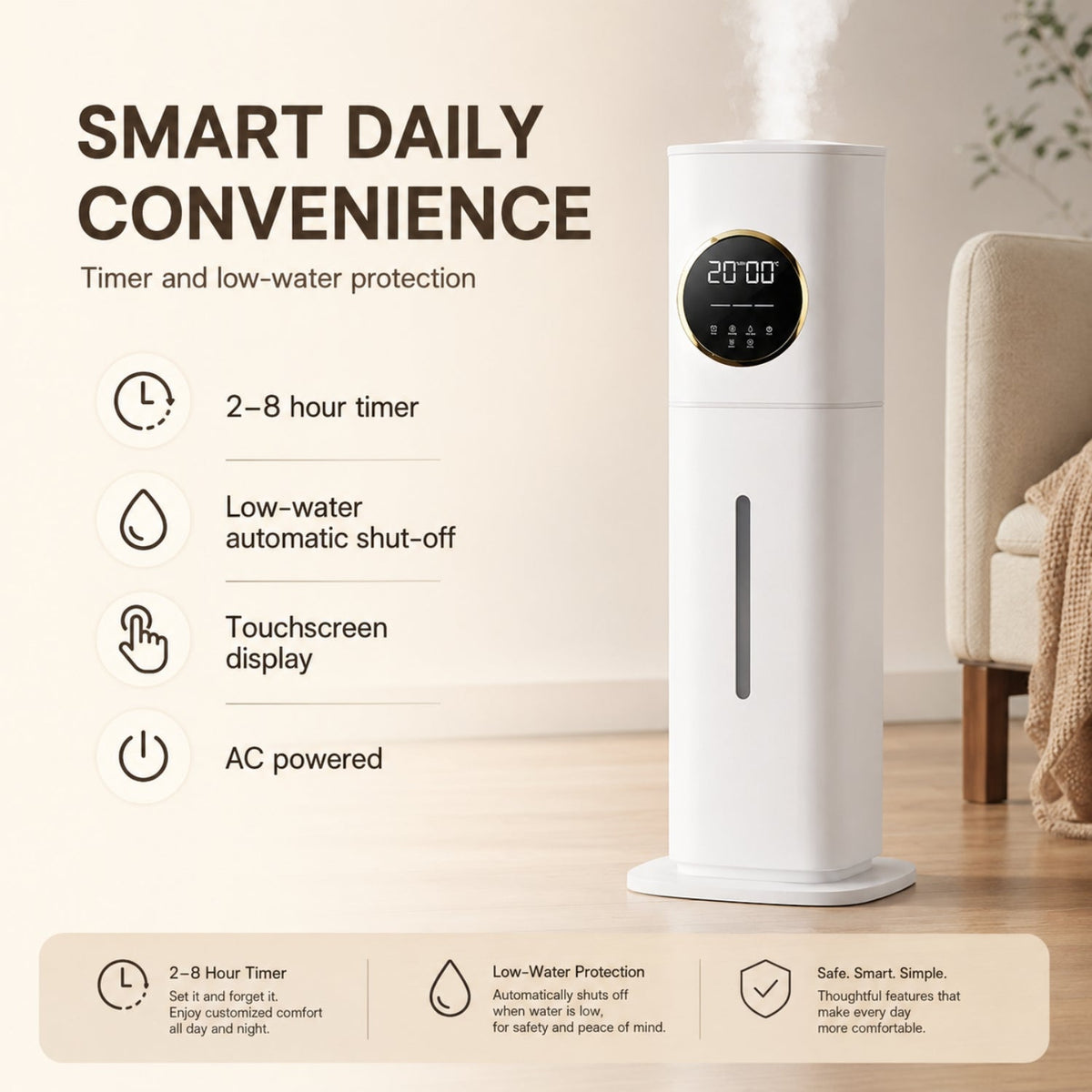 Ibavor Ultrasonic Humidifier