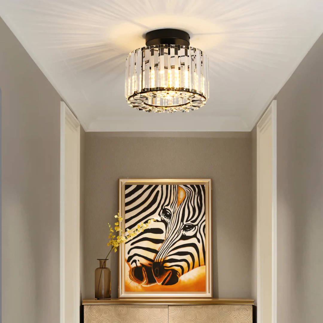 Lexera Crystal Ceiling Light
