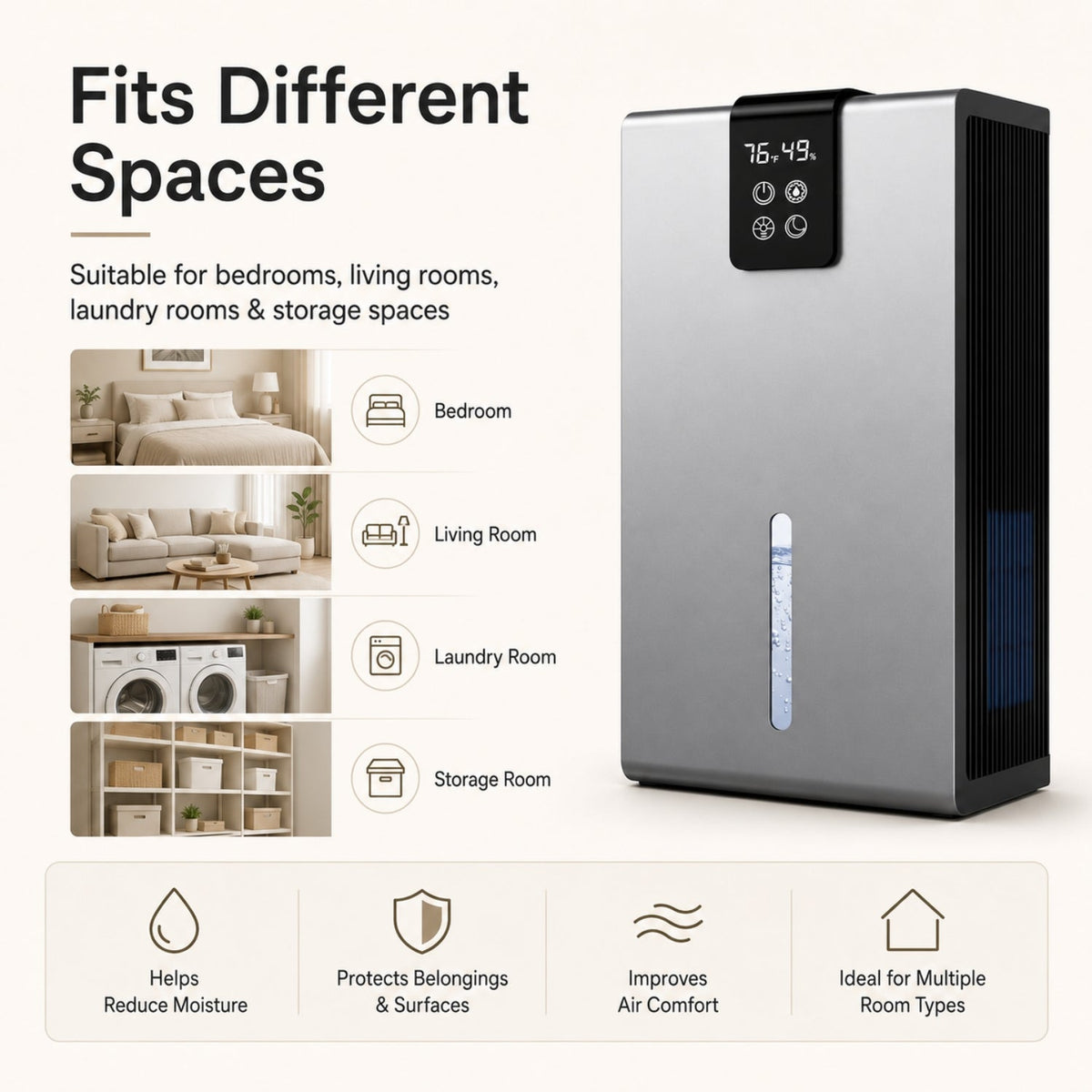 Avinaro Home Dehumidifier