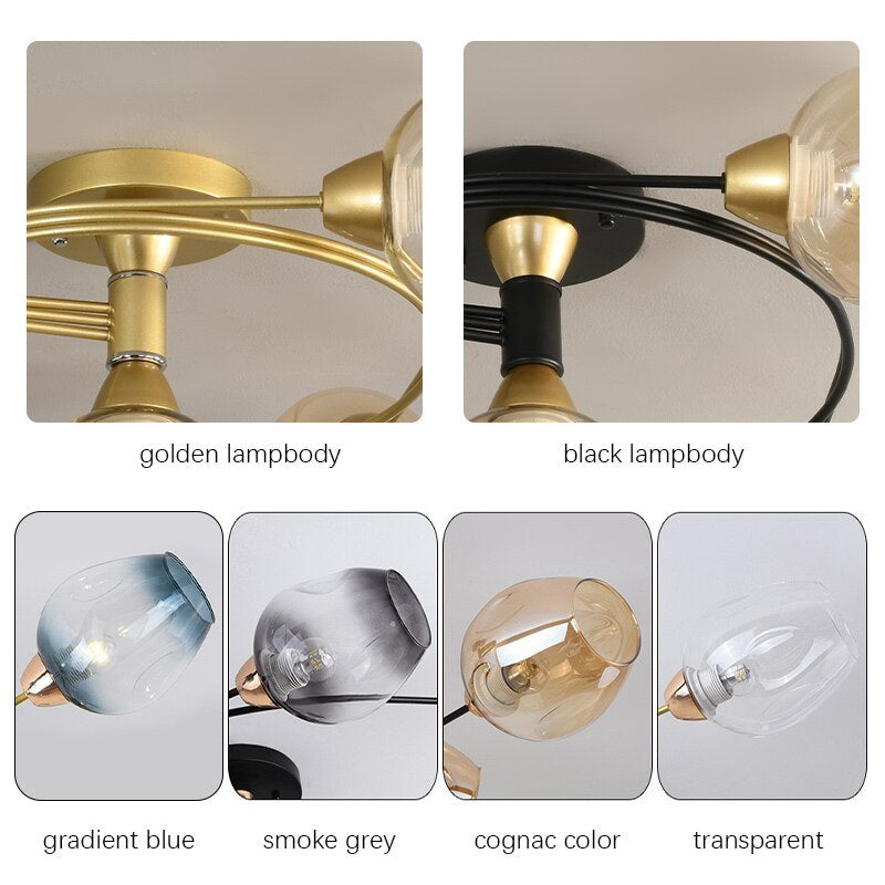 Teci Modern Ceiling Light