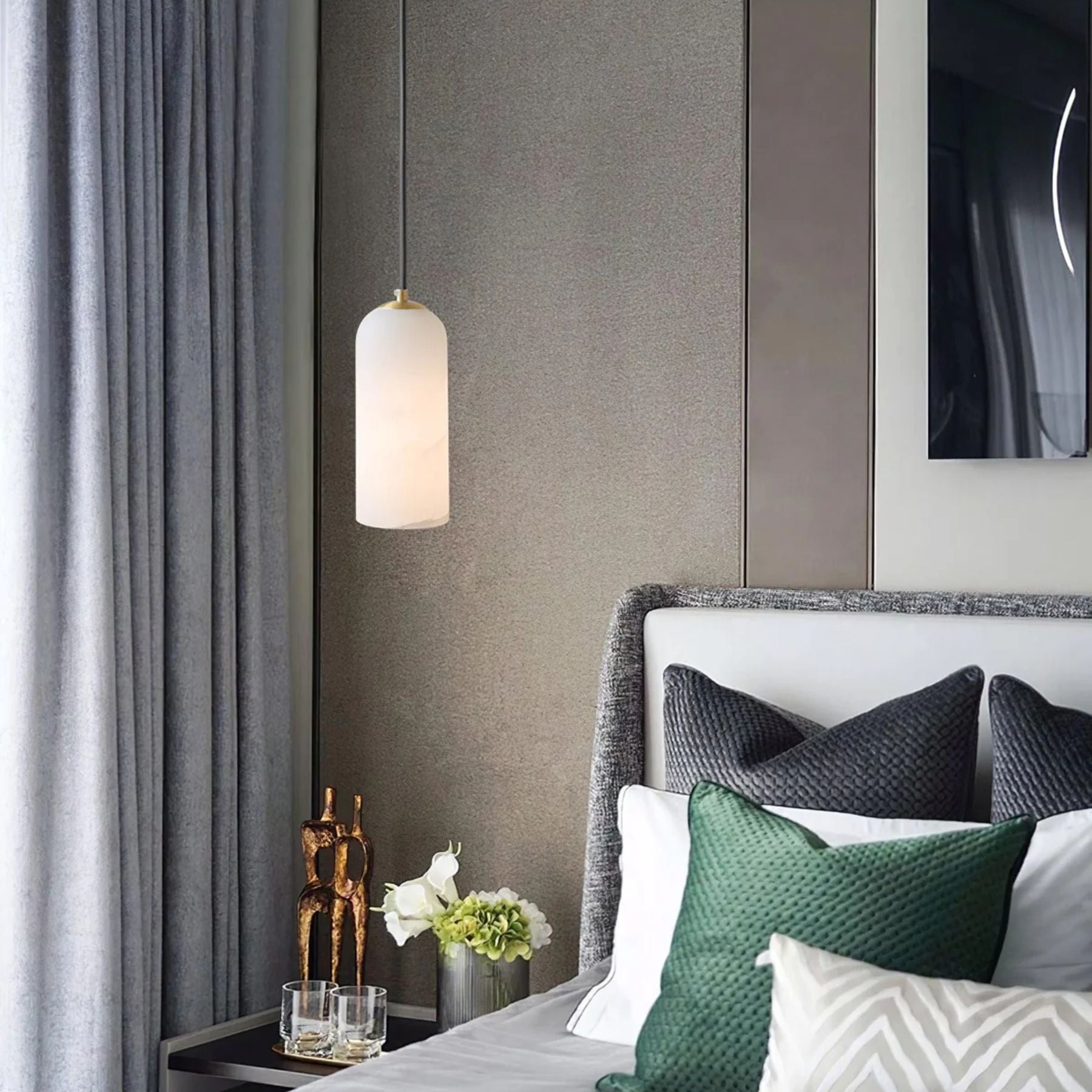 Kavon Alabaster Pendant Light