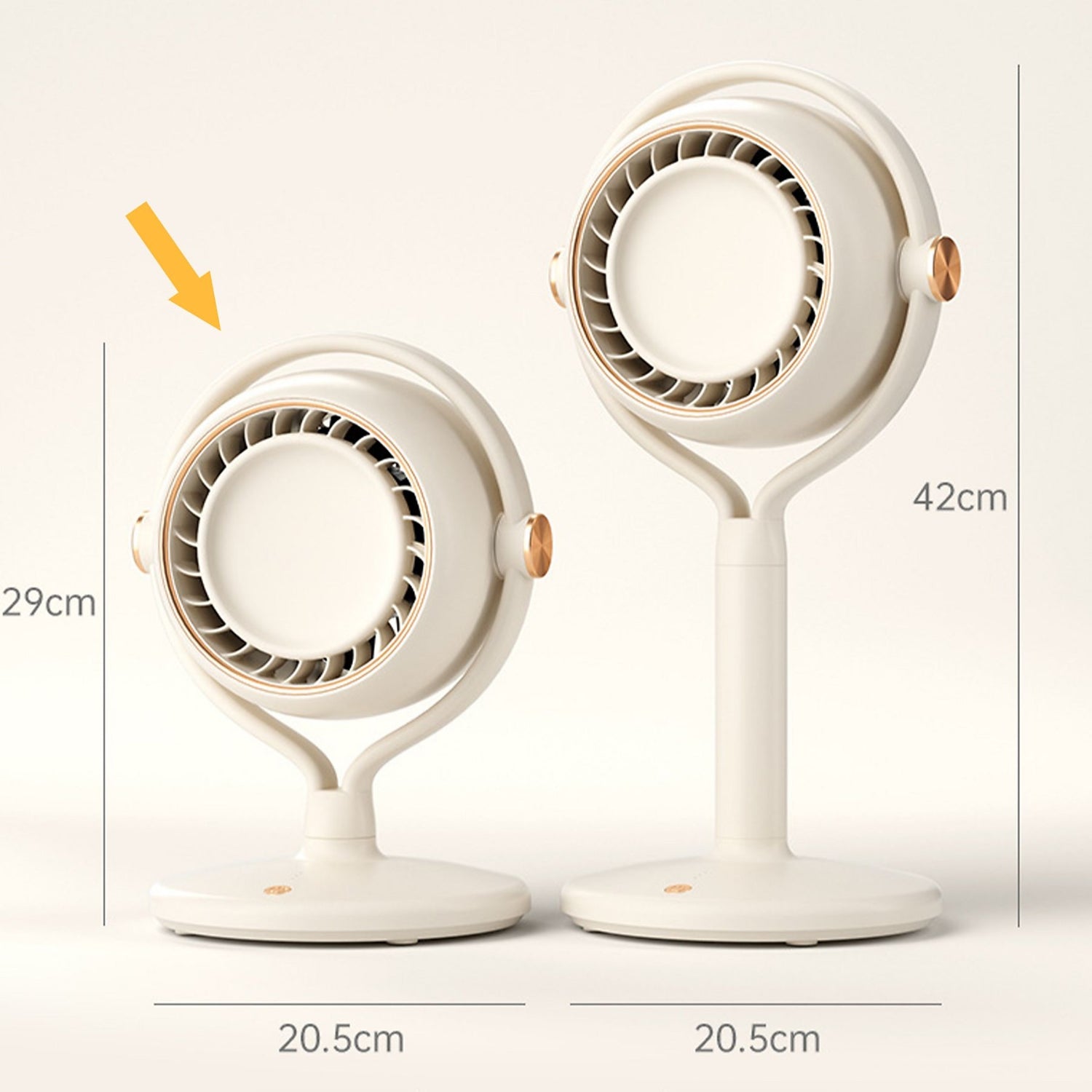 Bacalos Modern Desk Fan