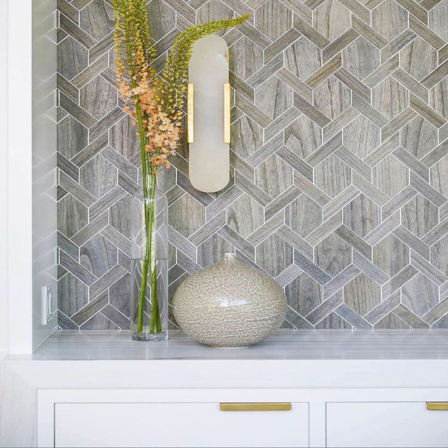 Marce Alabaster Wall Light