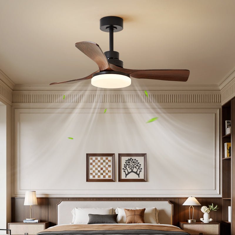 Brozeela Modern Fan Ceiling Light