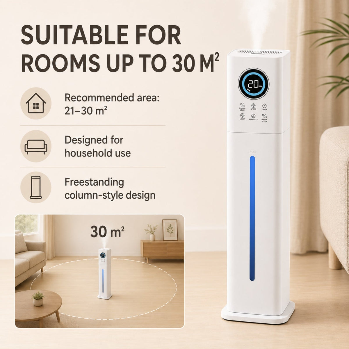Gosero Column Humidifier