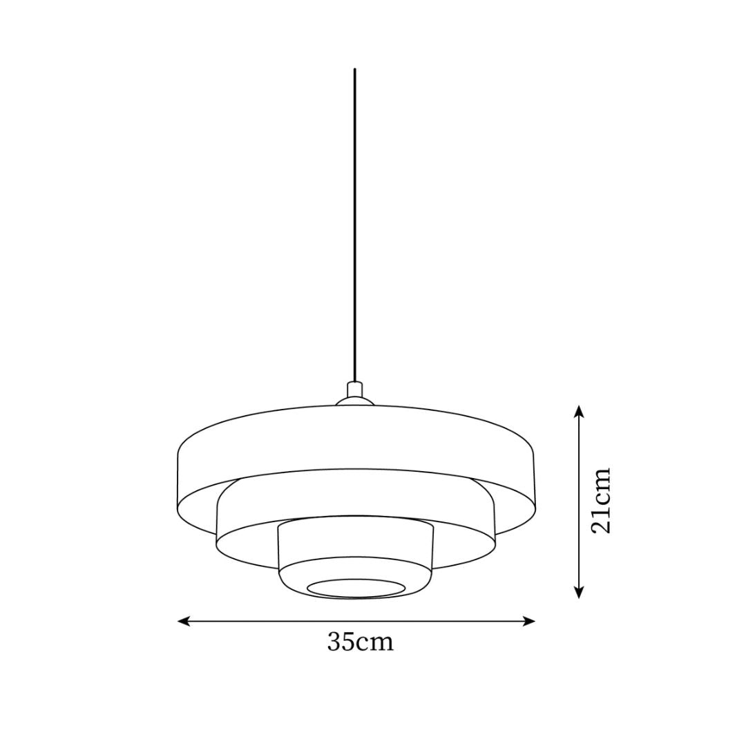 Selevon Layered Pendant Light
