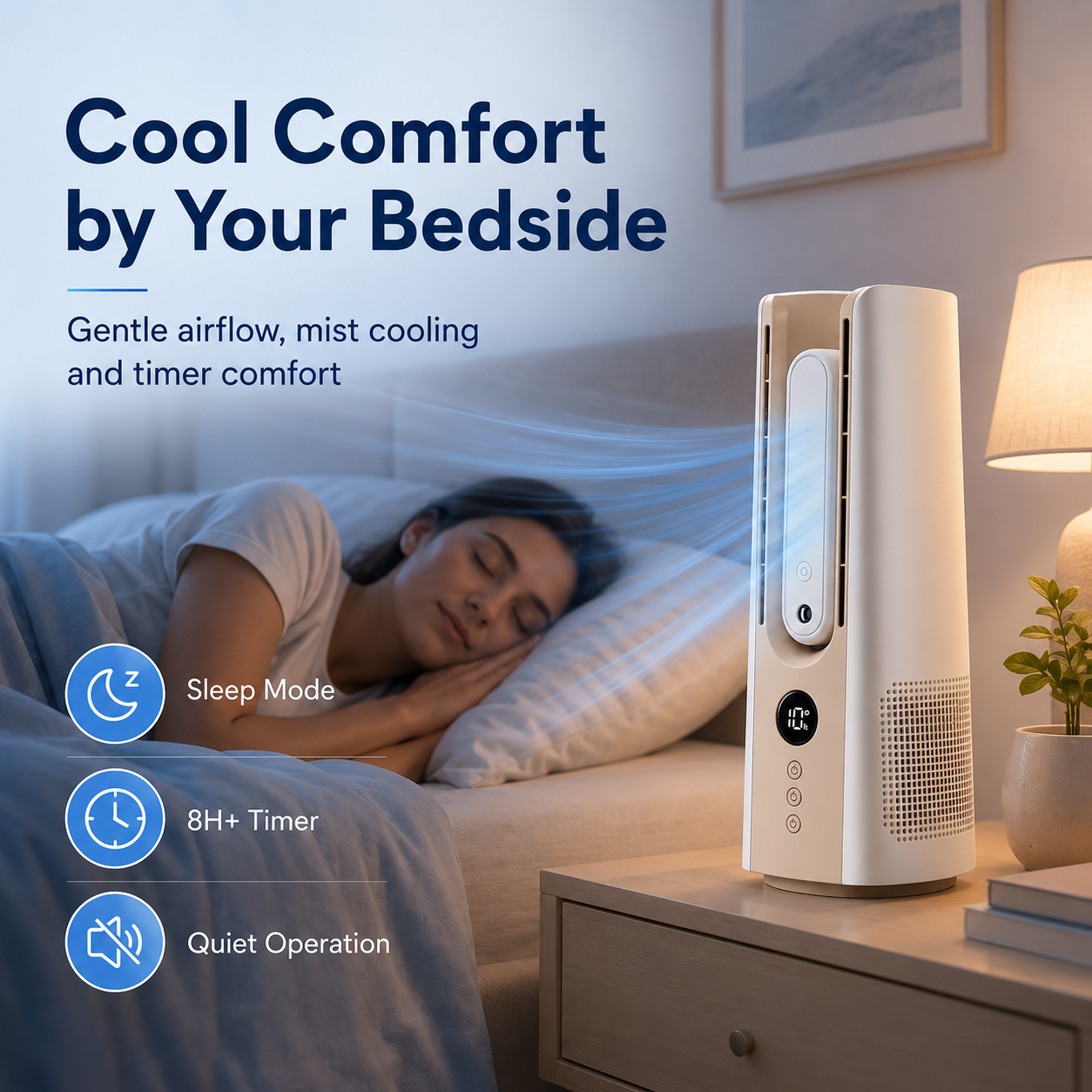 Virosa Mini Tower Fan