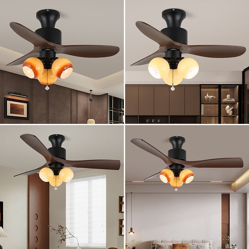 Avvelira Retro Ceiling Fan Light