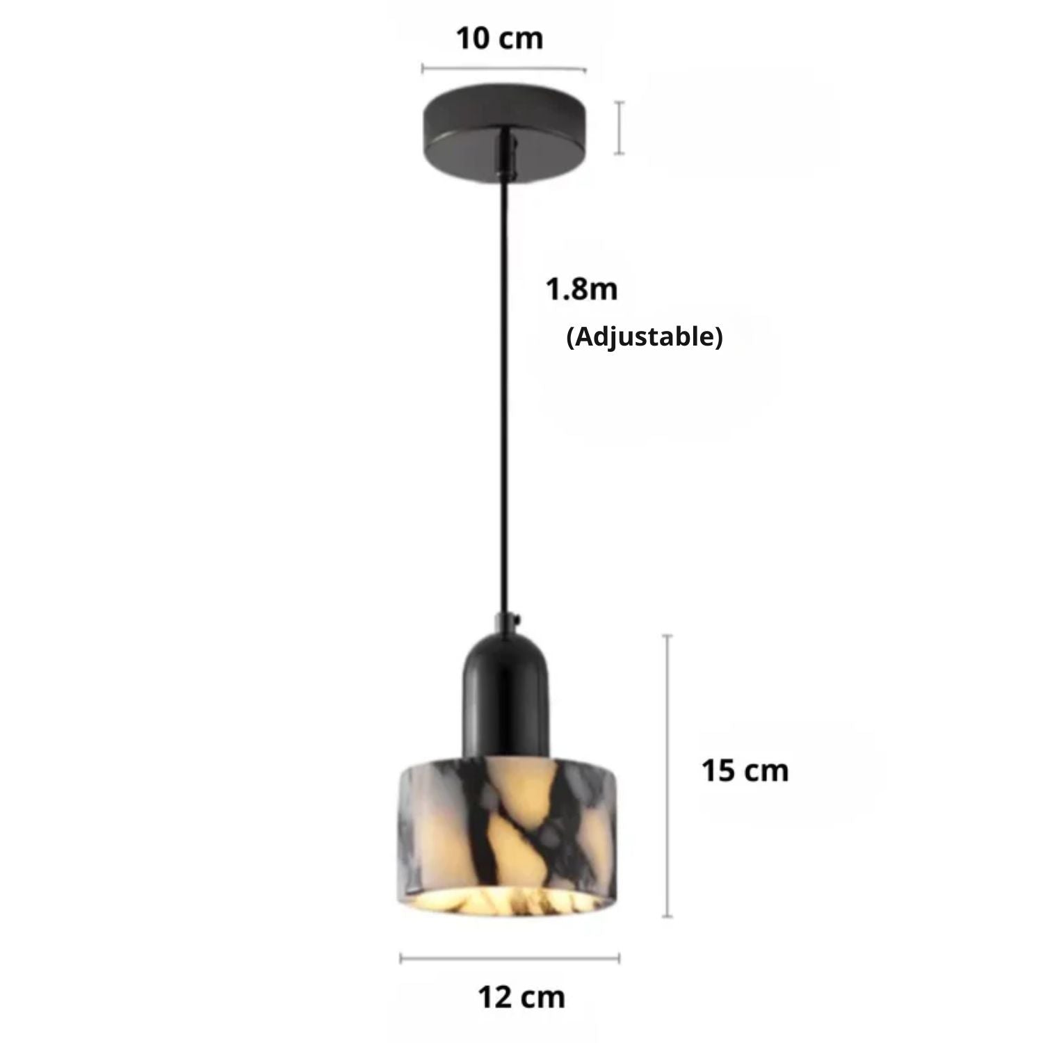 Erron Marble Pendant Light