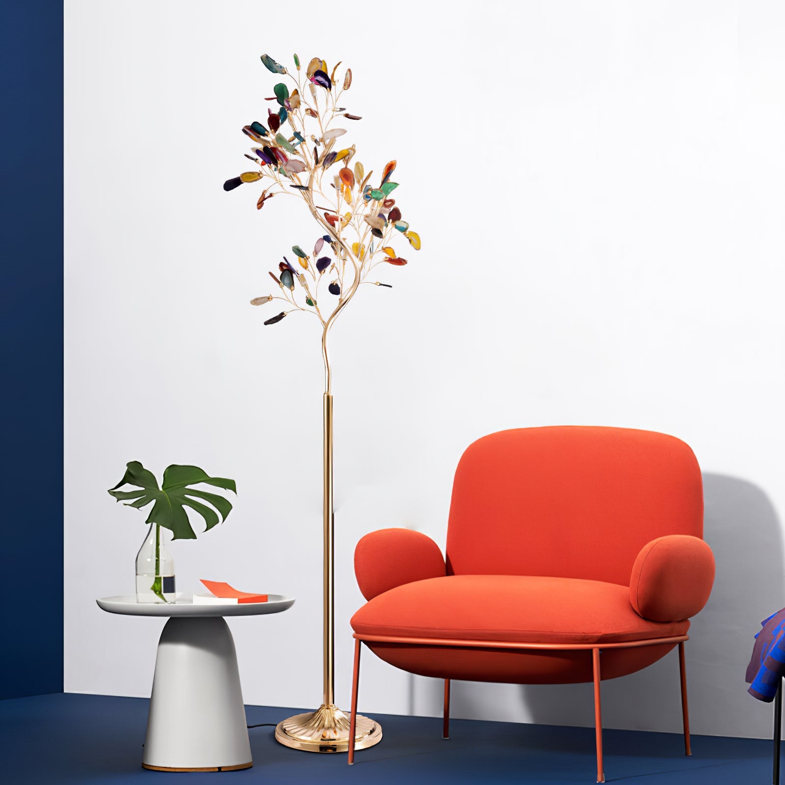 Ikelivar Sculptural Floor Lamp