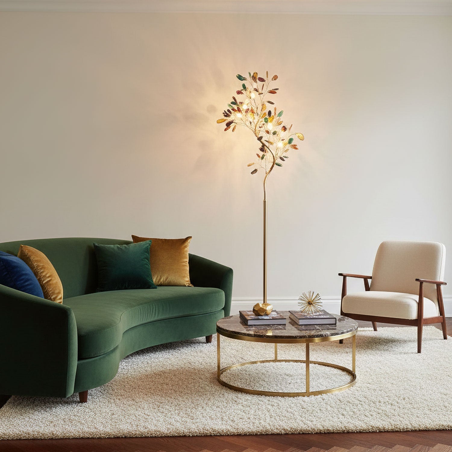 Ikelivar Sculptural Floor Lamp
