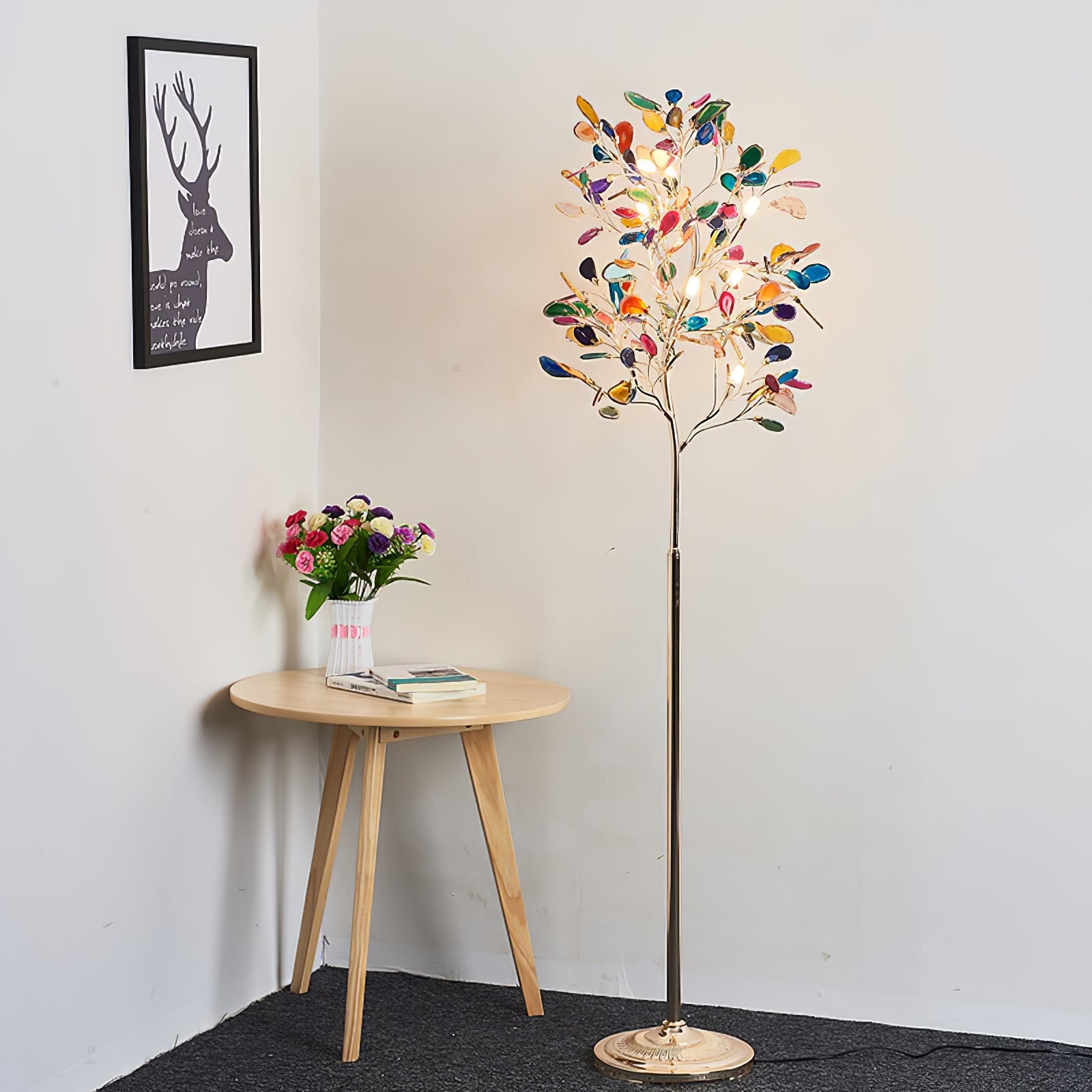 Ikelivar Sculptural Floor Lamp