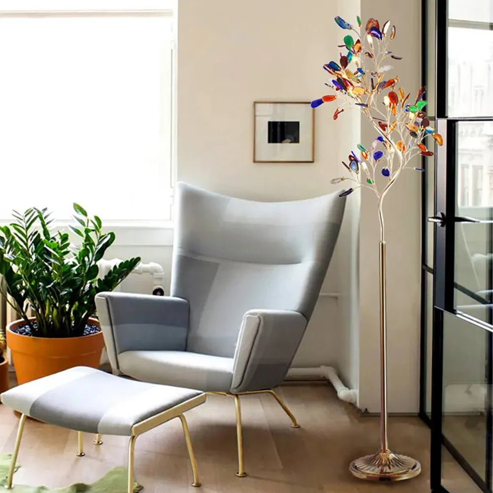 Ikelivar Sculptural Floor Lamp
