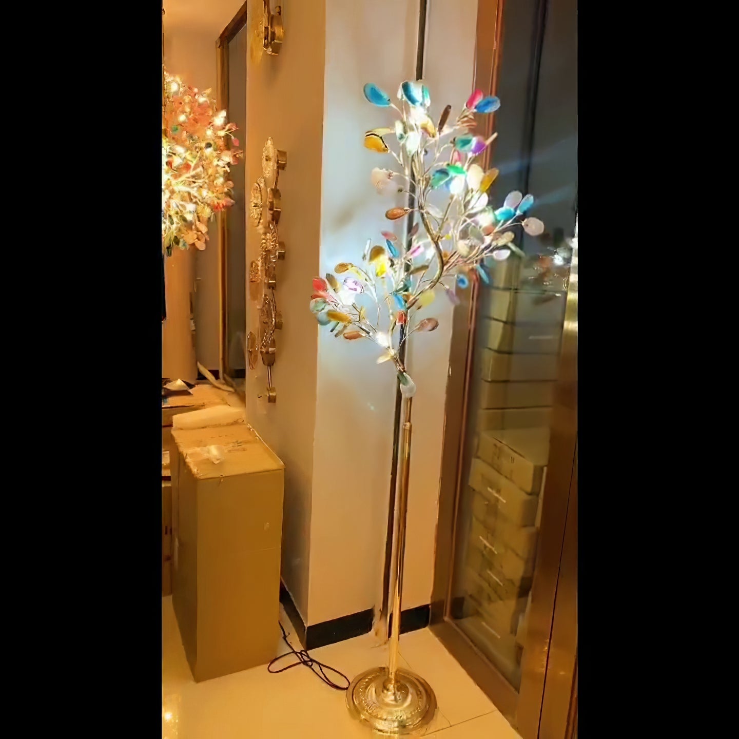 Ikelivar Sculptural Floor Lamp