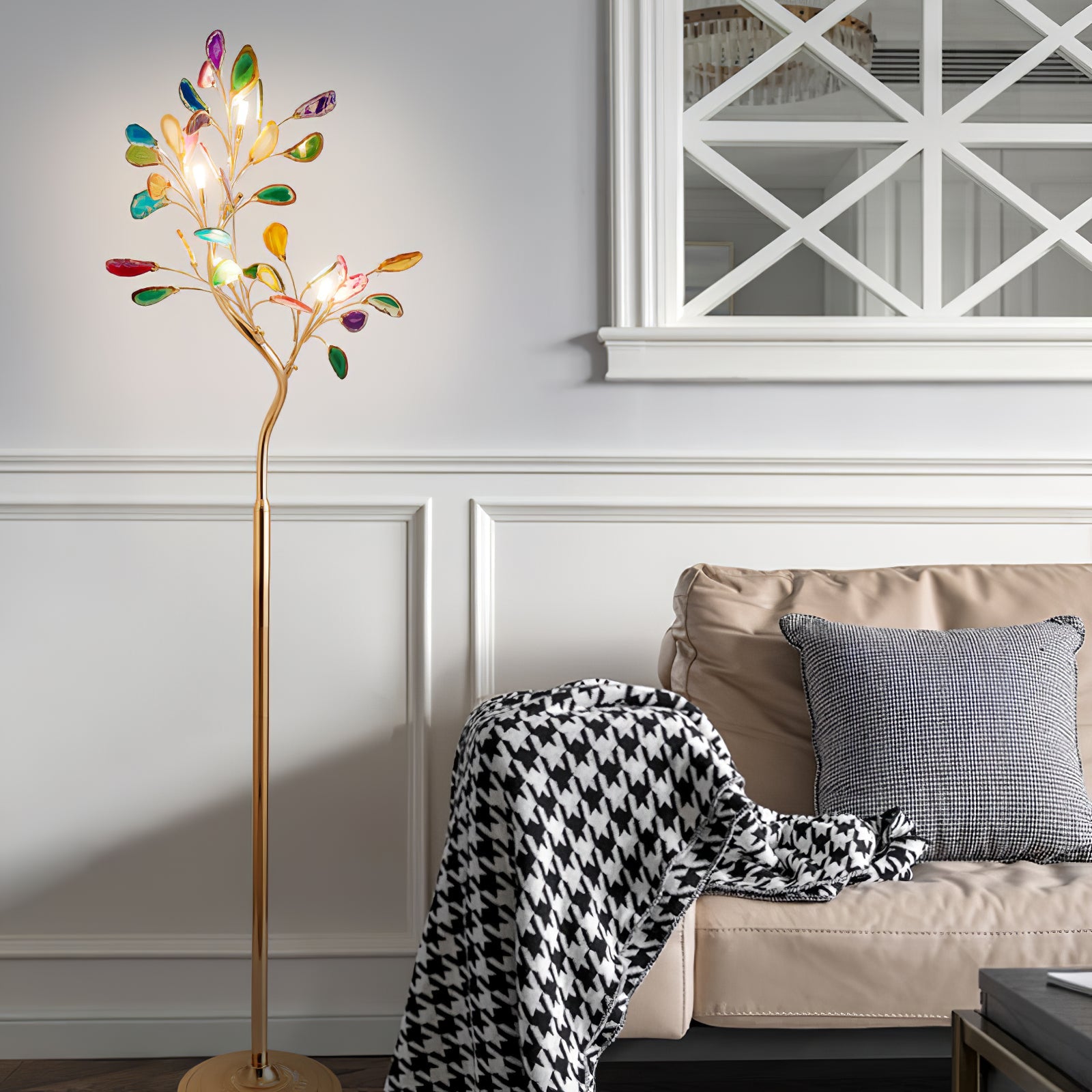 Ikelivar Sculptural Floor Lamp