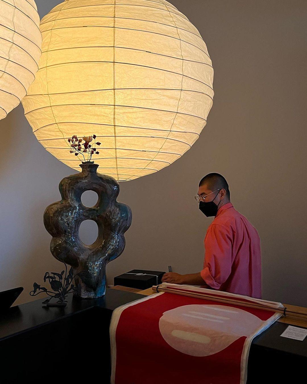 Kobel Washi Paper Pendant Light