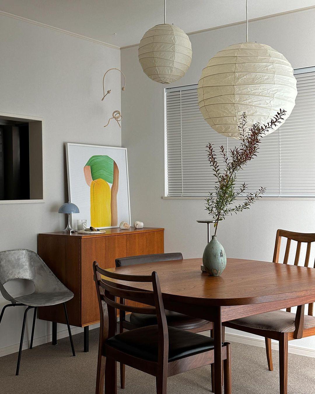 Kobel Washi Paper Pendant Light