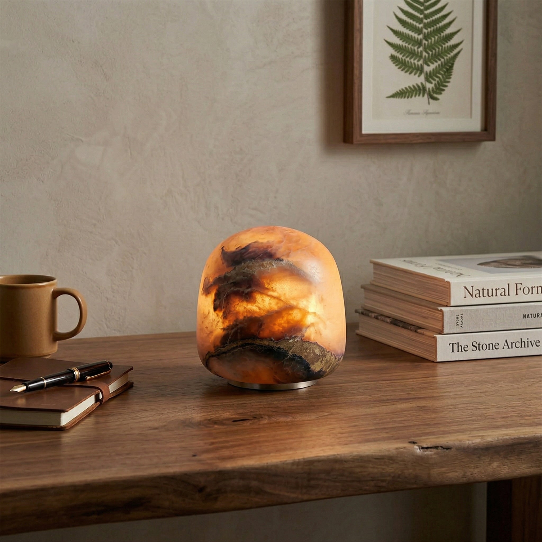 Bazorello Alabaster Table Lamp