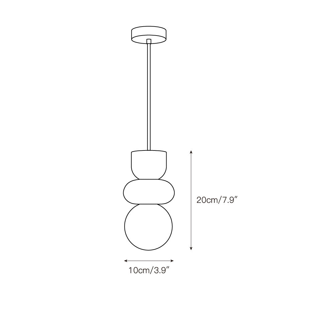 Bealiovo Totem Pendant Light