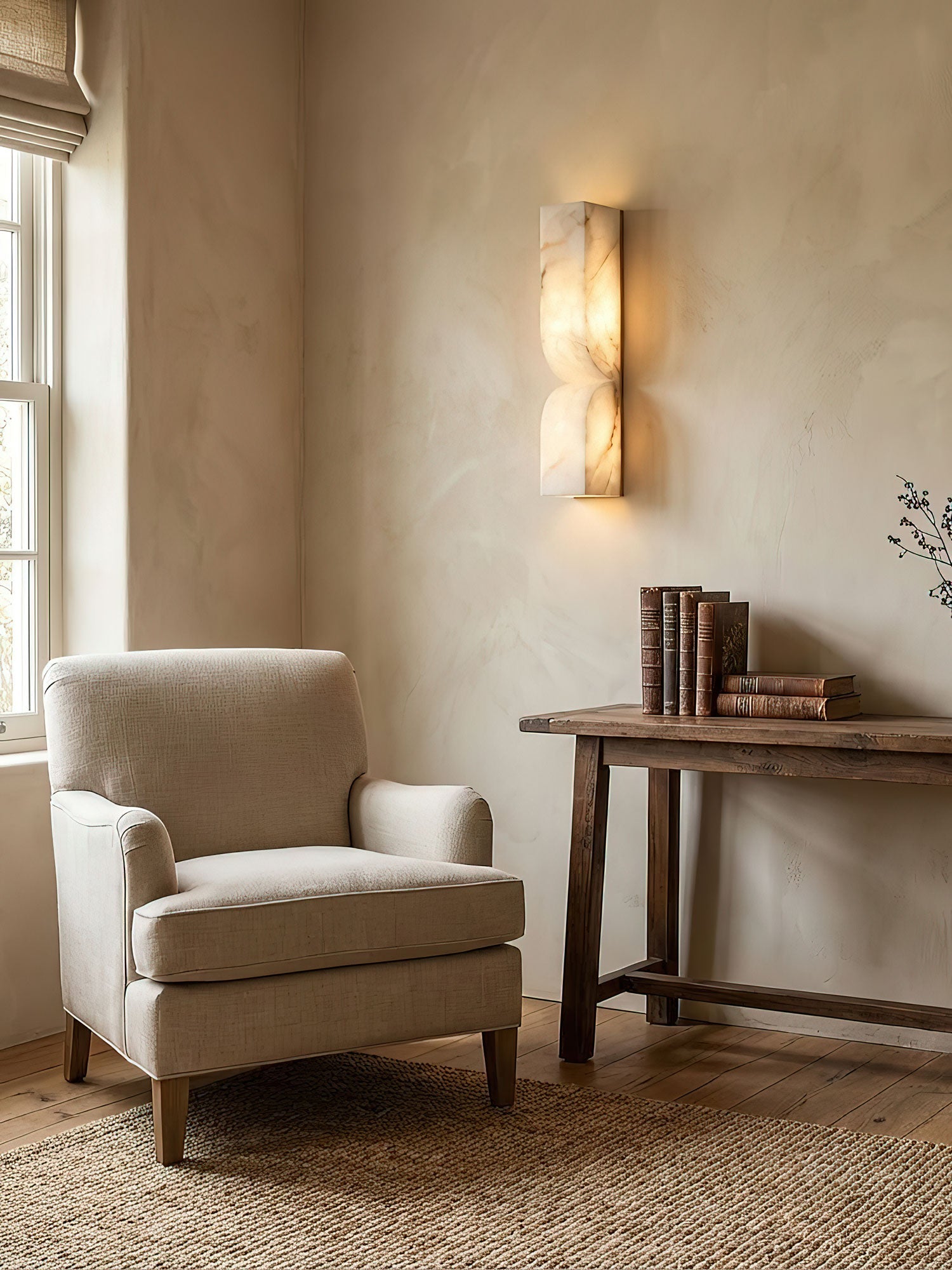 Soroza Alabaster Wall Light