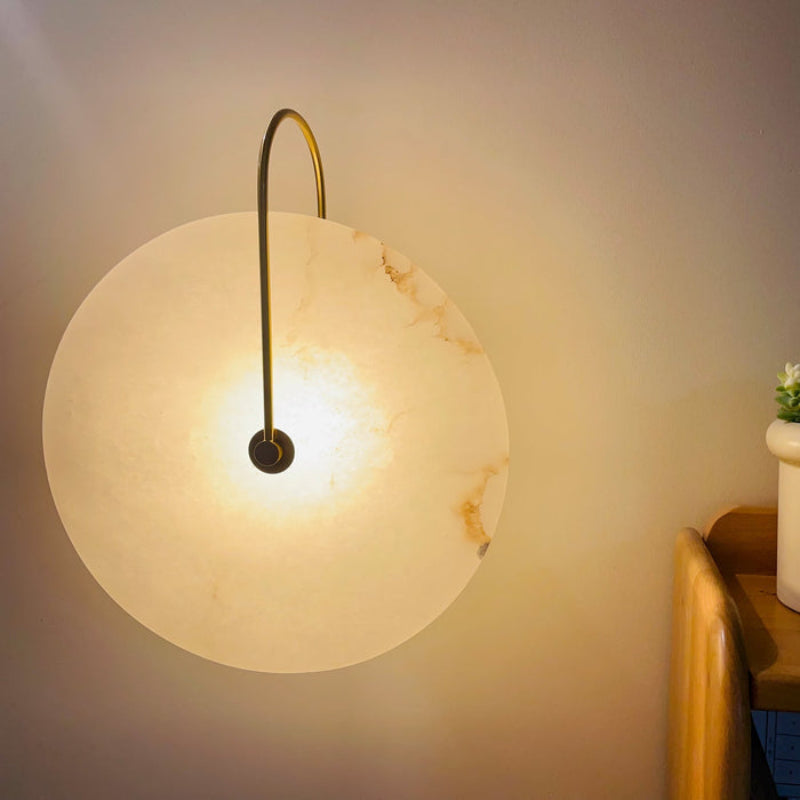 Caron Alabaster Wall Light