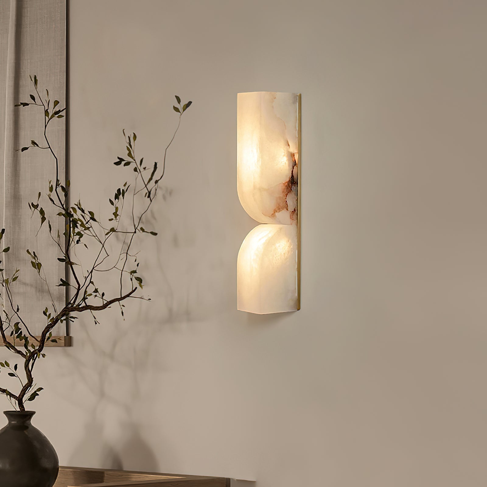 Soroza Alabaster Wall Light