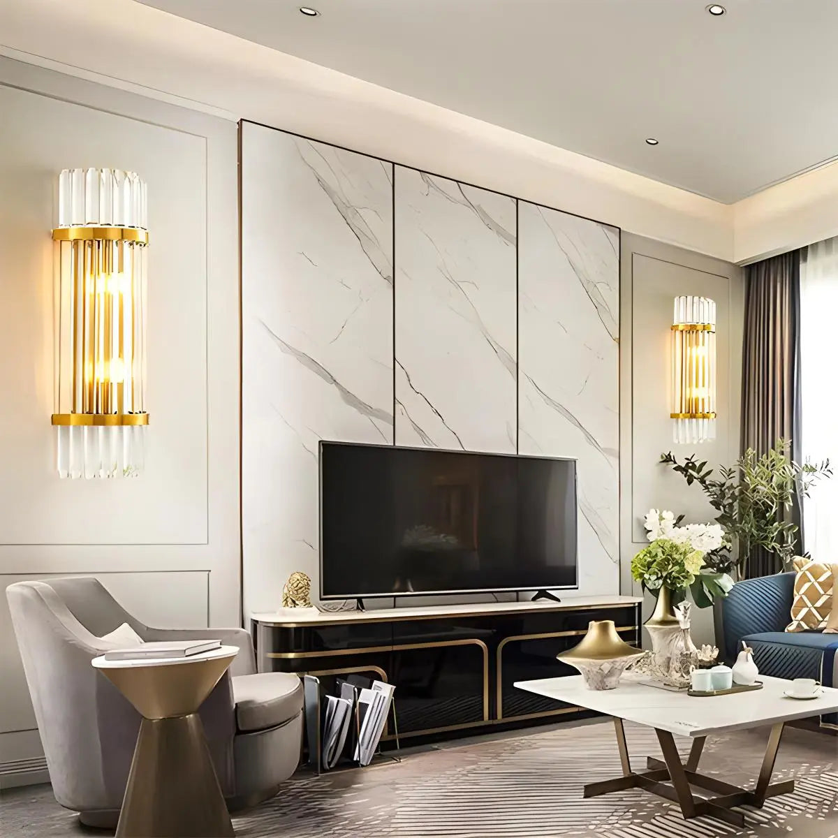 Sintur Crystal Wall Lamp