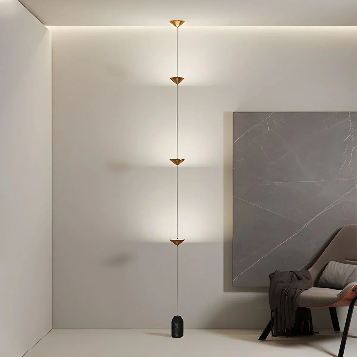 Orivell Floor to Ceiling Light