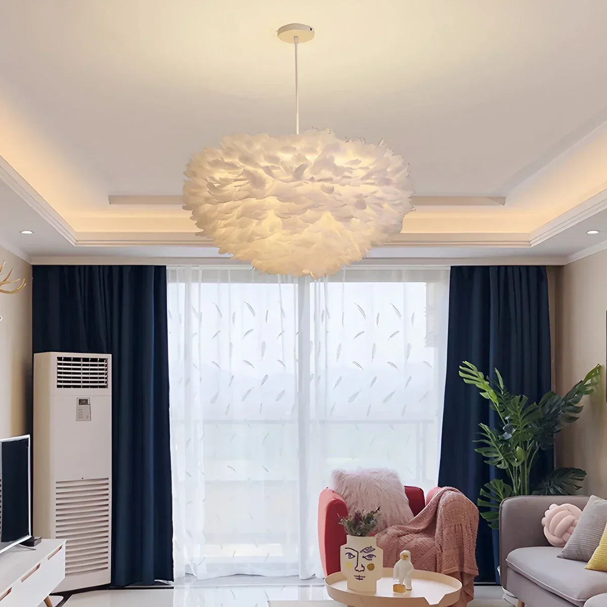 Zelivor Feather Pendant Light
