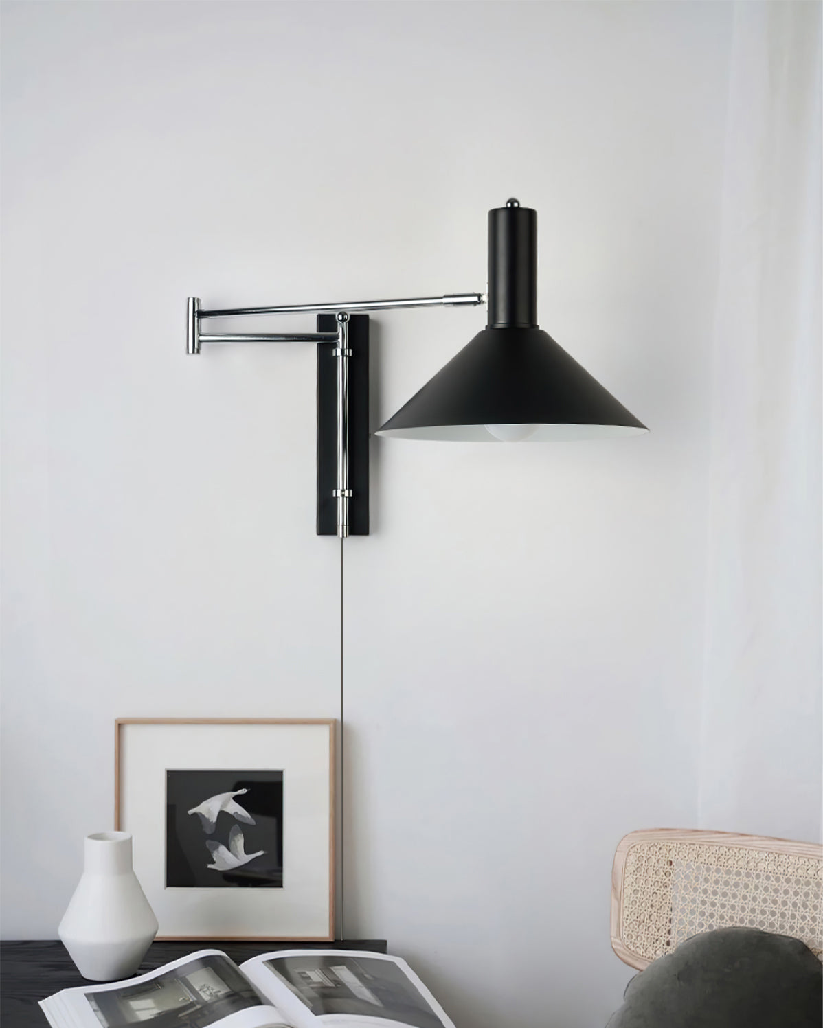 Alzaniel Plug In Wall Light