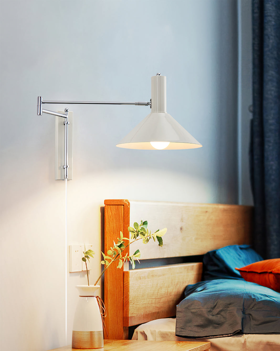 Alzaniel Plug In Wall Light
