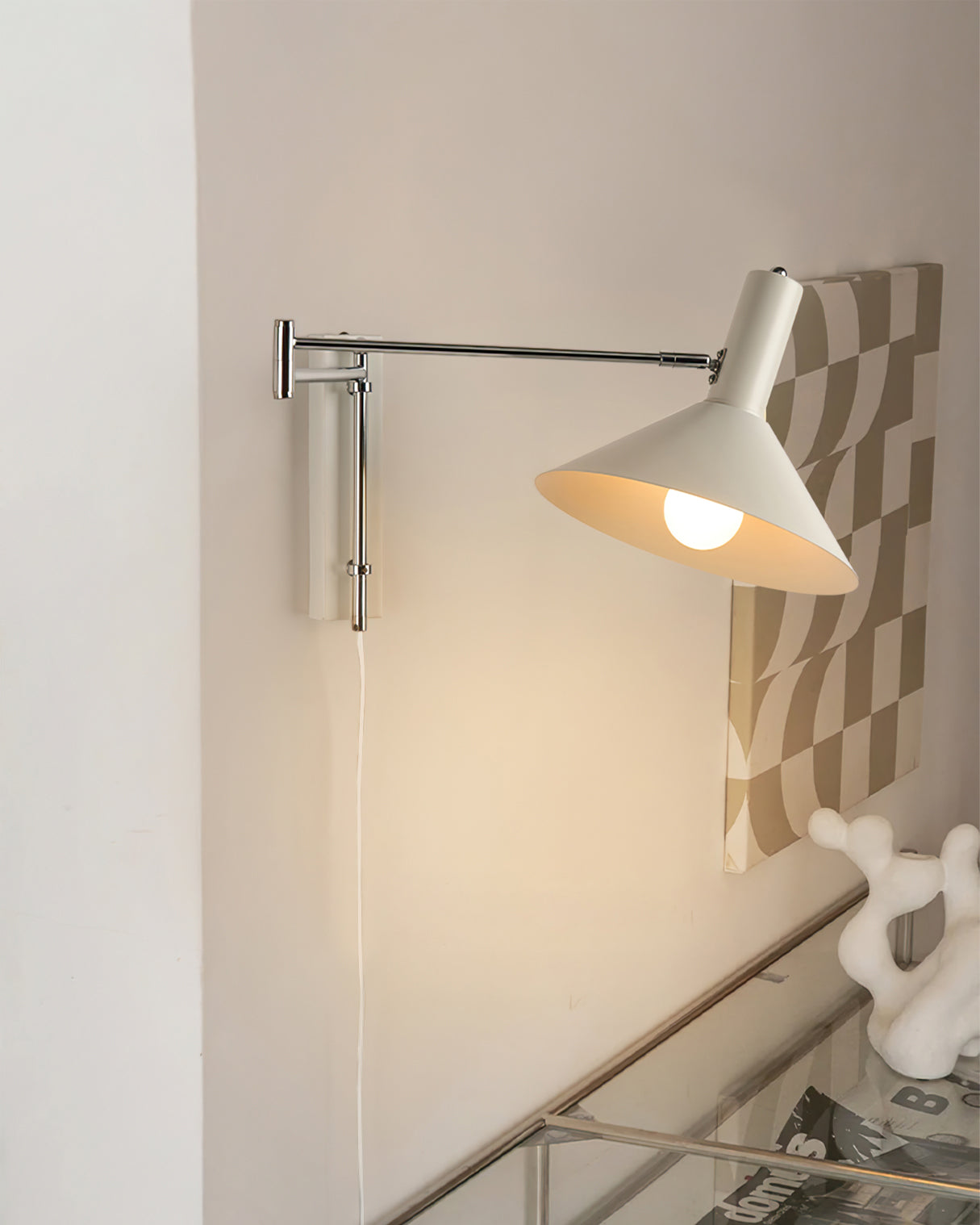 Alzaniel Plug In Wall Light