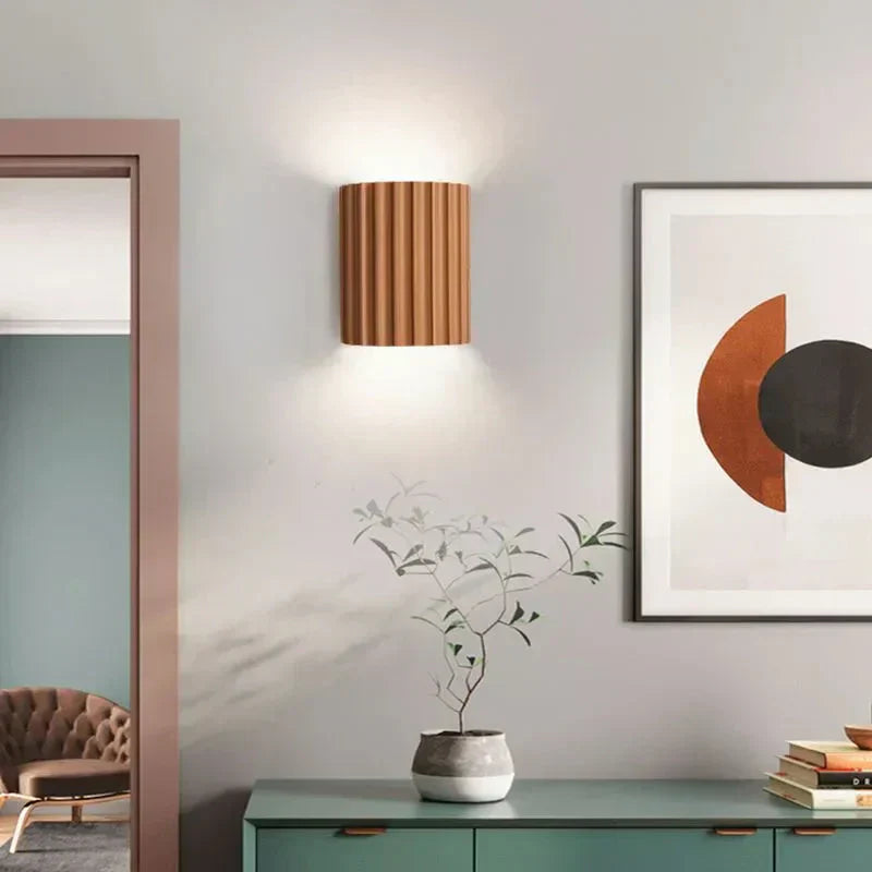 Perol Ribbed Wall Light