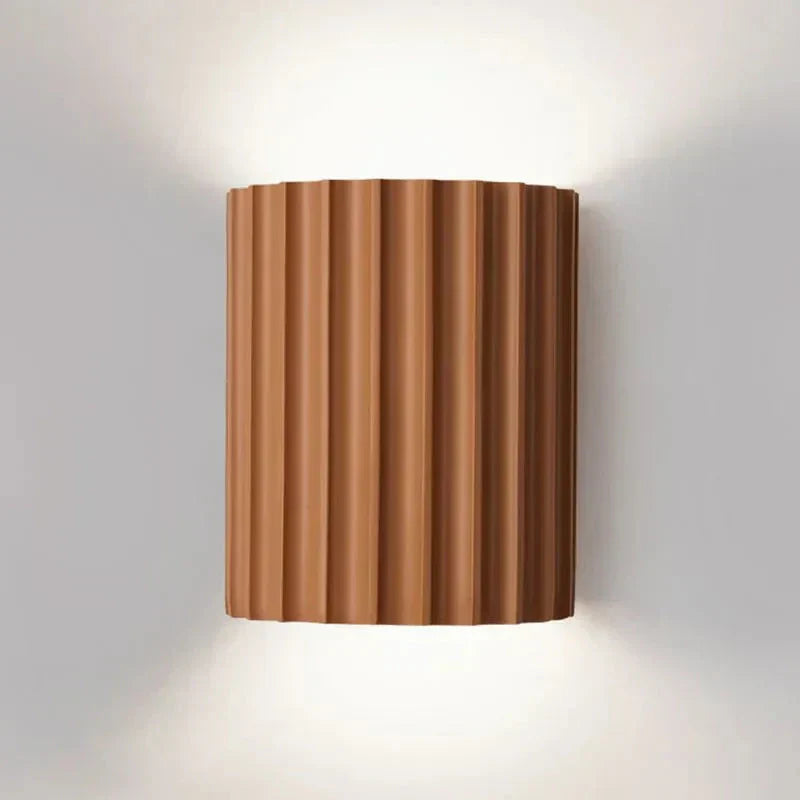Perol Ribbed Wall Light