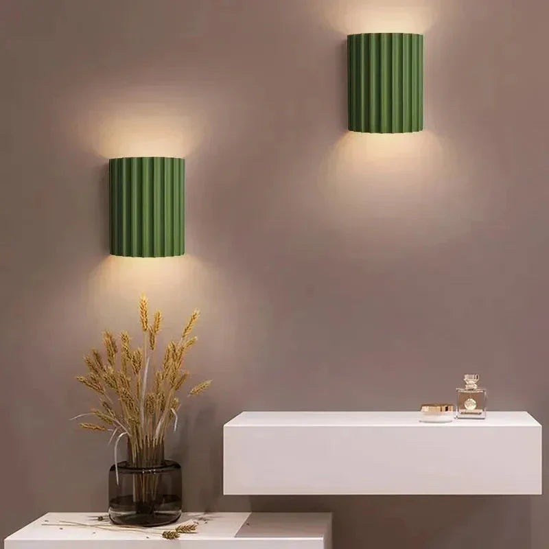 Perol Ribbed Wall Light