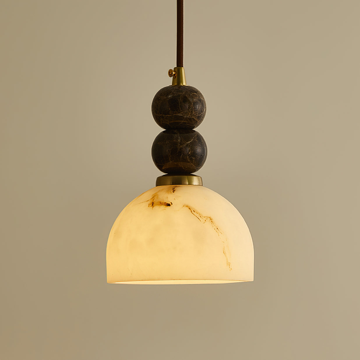 Mebarlea Alabaster Pendant Light