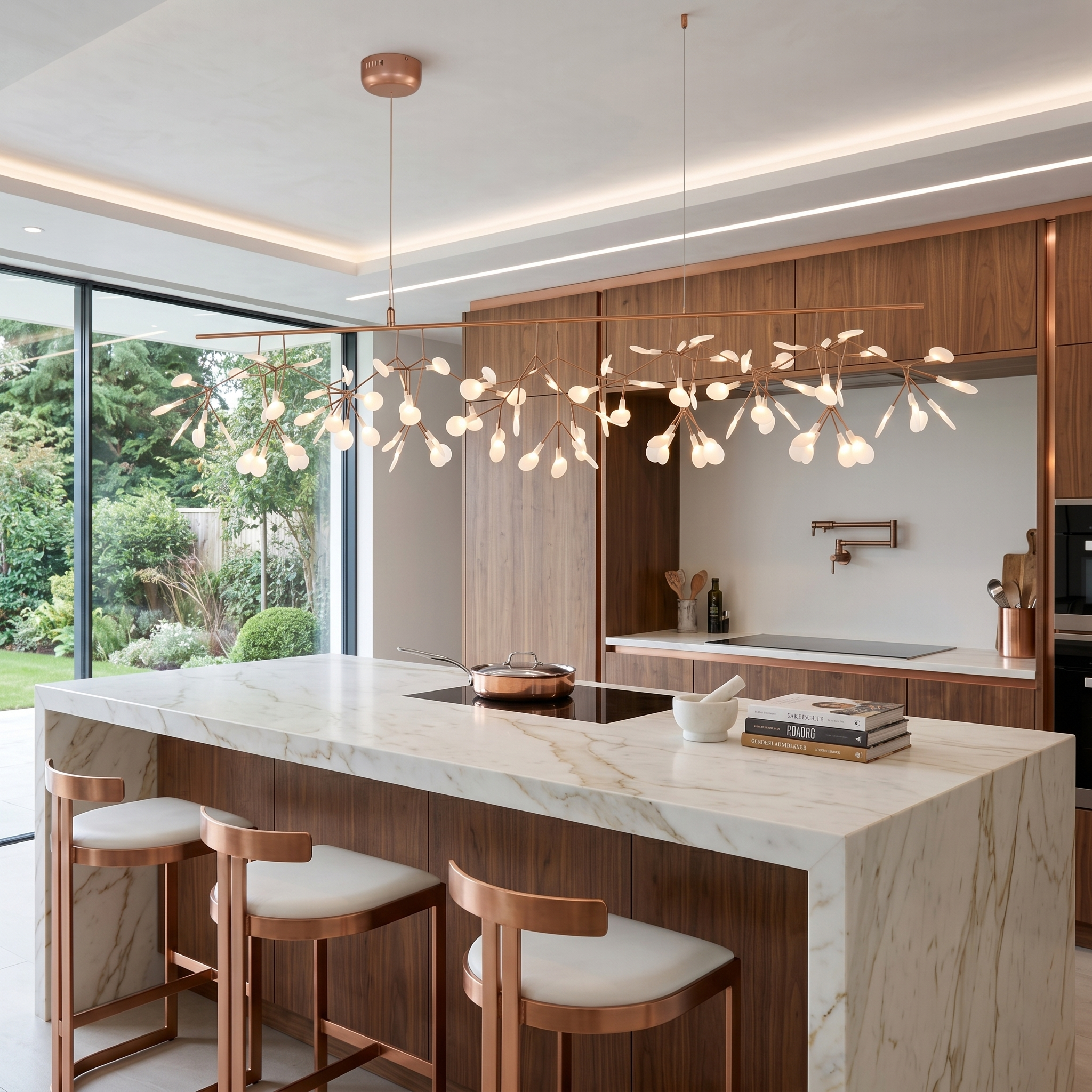 Alrosona Sculptural Chandelier