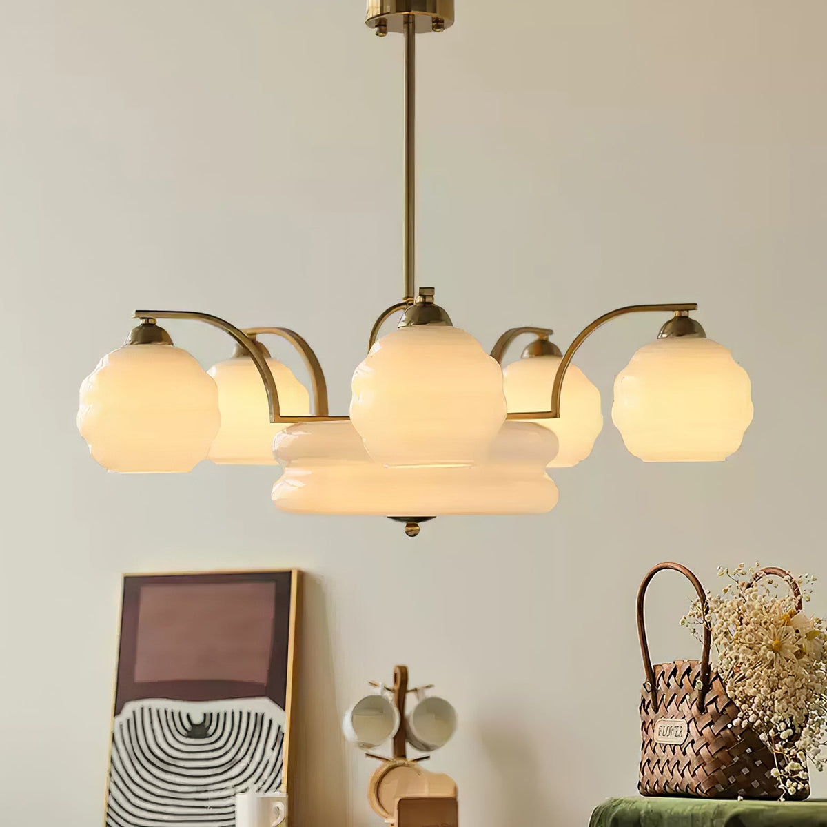 Bapavor Art Deco Chandelier
