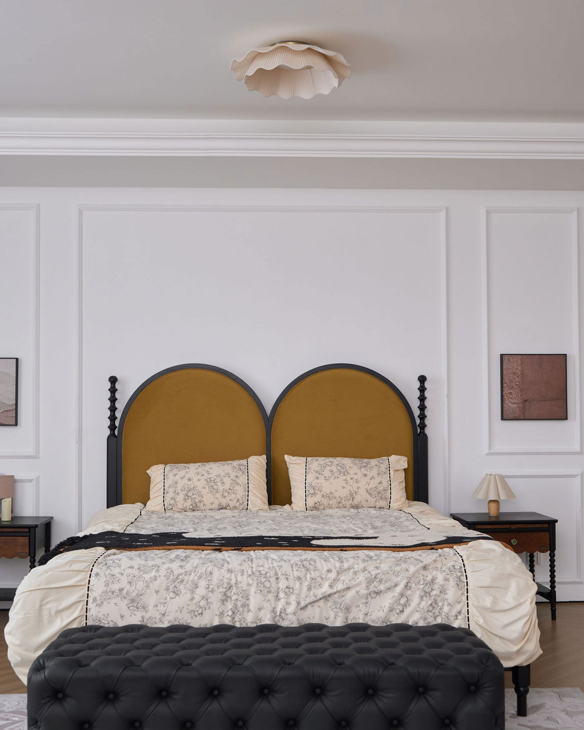 Arwen Fabric Wave Ceiling Lamp – detail 38