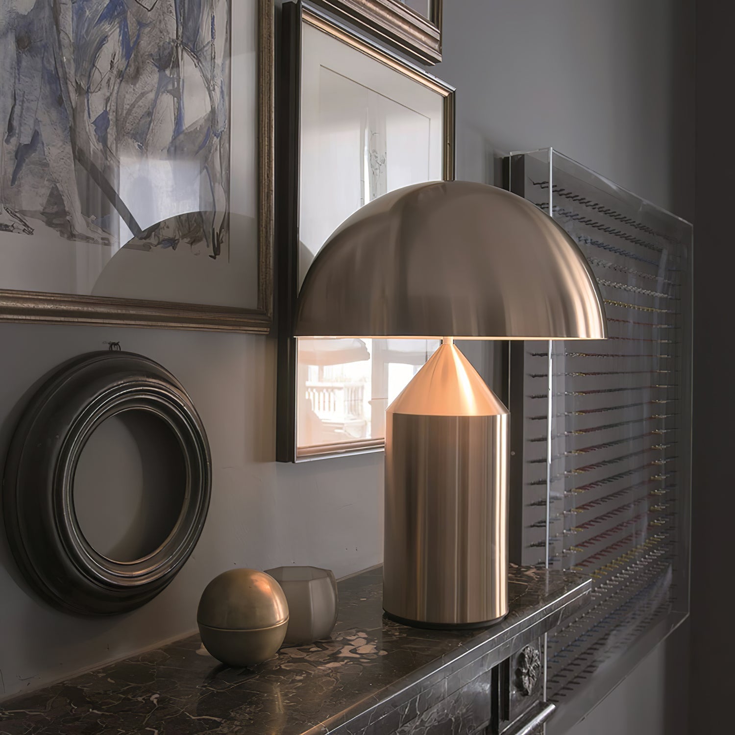 Almiran Geometric Table Lamp