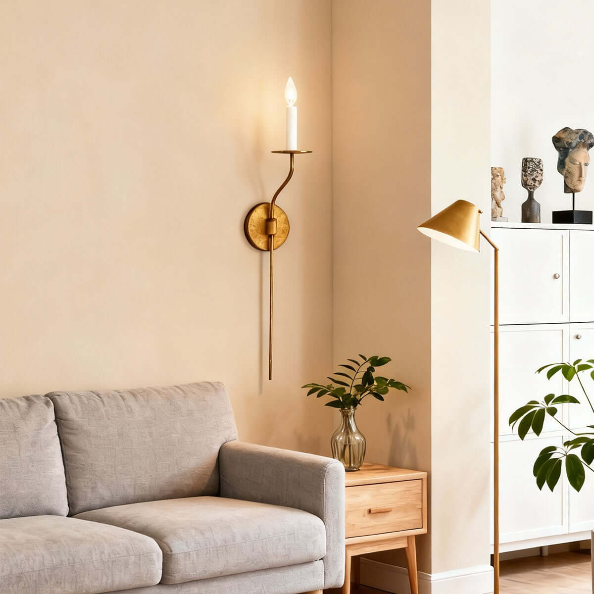 Ocavin Candle Wall Light