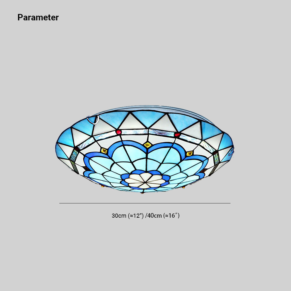 Leranebo Tiffany Ceiling Light