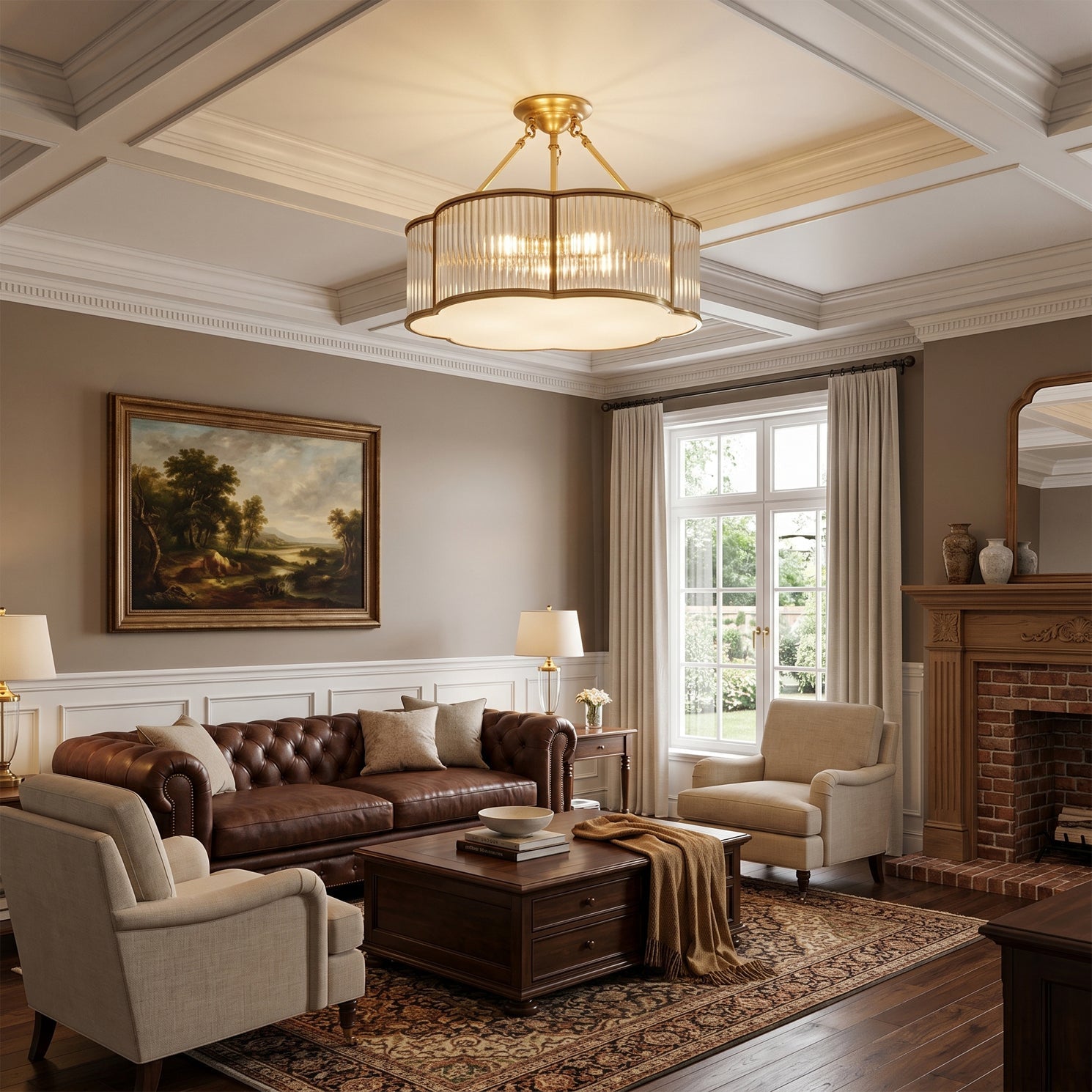 Xeda Quatrefoil Chandelier