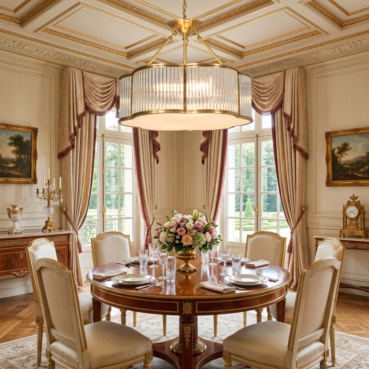 Xeda Quatrefoil Chandelier