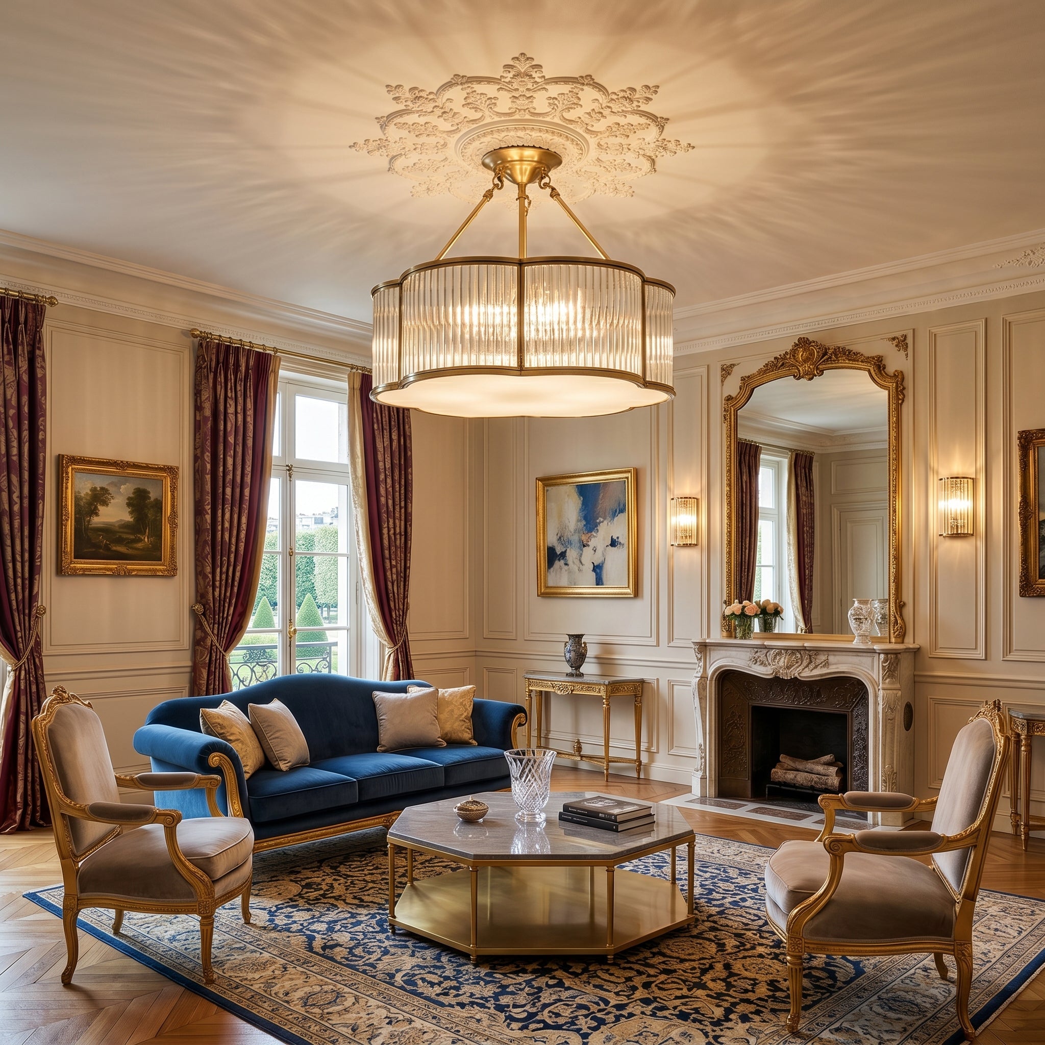 Xeda Quatrefoil Chandelier