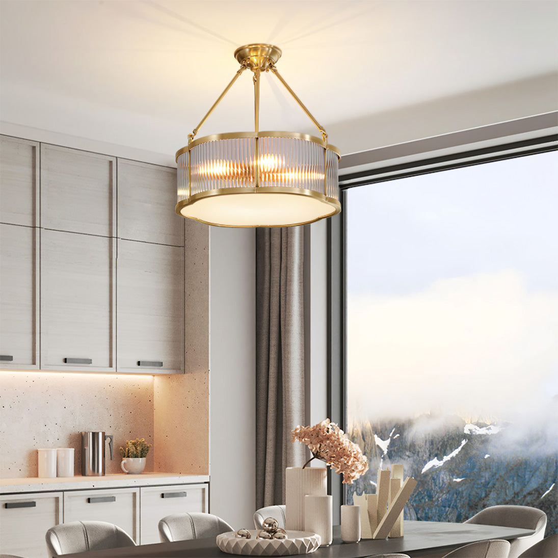 Xeda Quatrefoil Chandelier