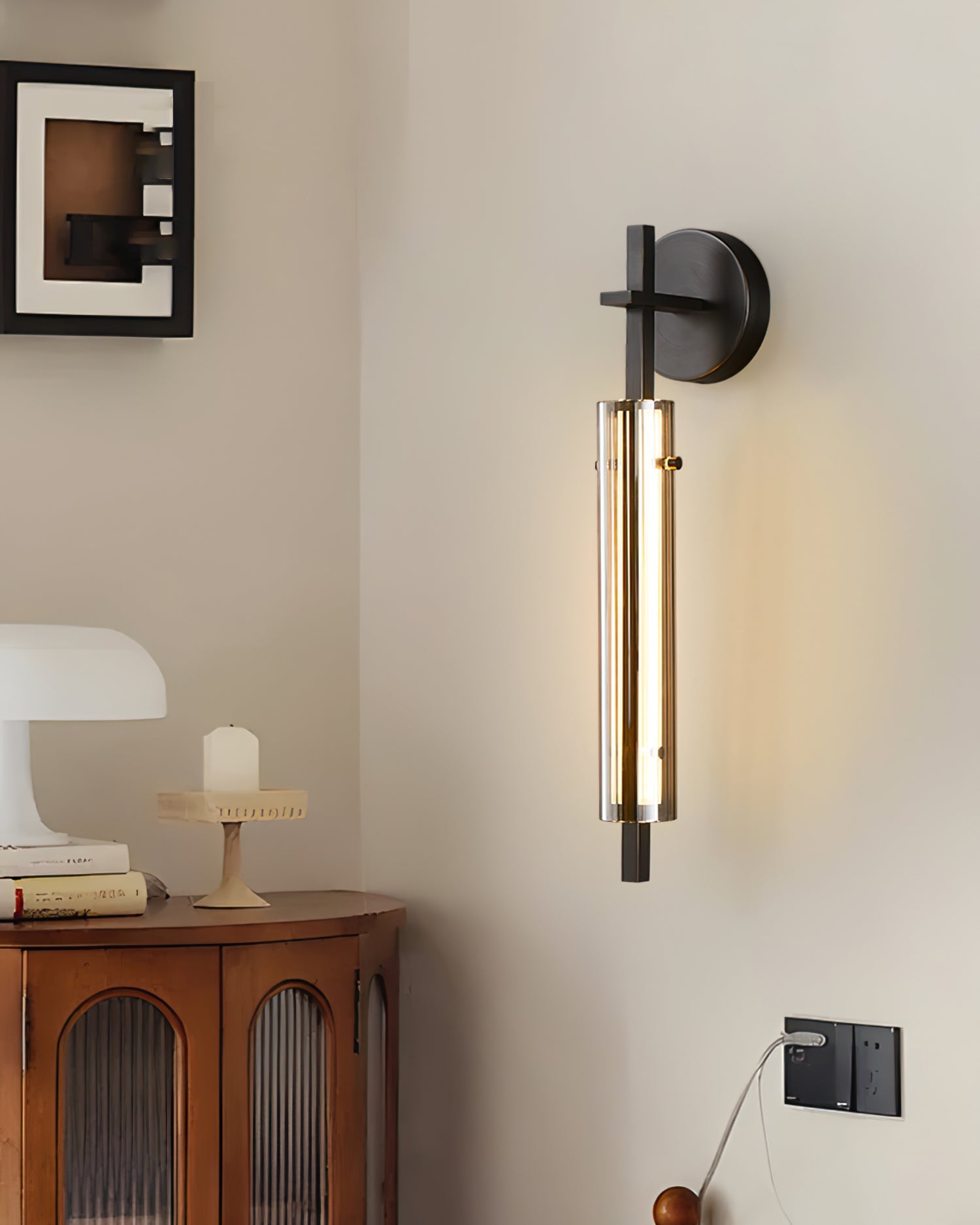 Lefemor Fluted Wall Light