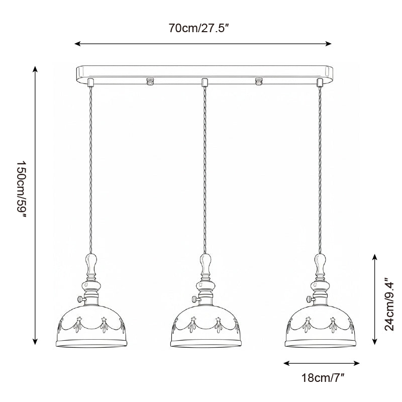 Alei Vintage Pendant Light