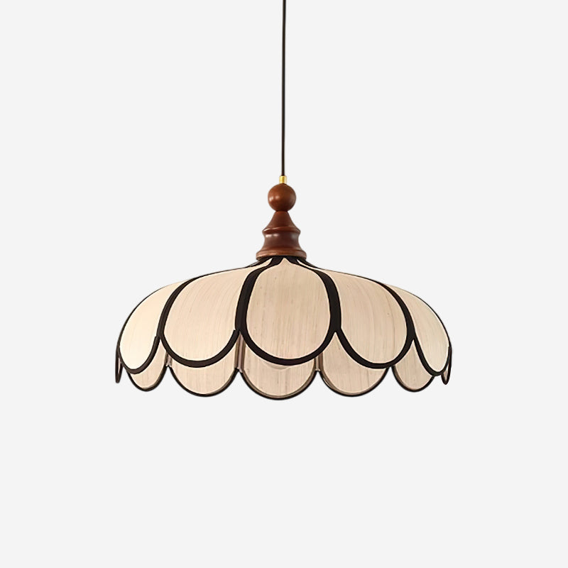 Melaona Scalloped Pendant Light