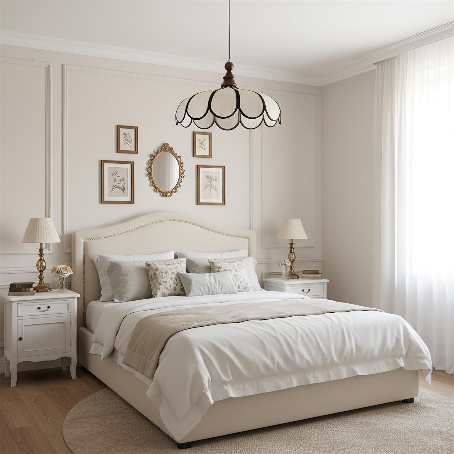 Melaona Scalloped Pendant Light